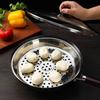 Deepen Wok Steamer Rust-proof Steaming Basket Cooker Rack Pot Steaming Tray  Dumplings