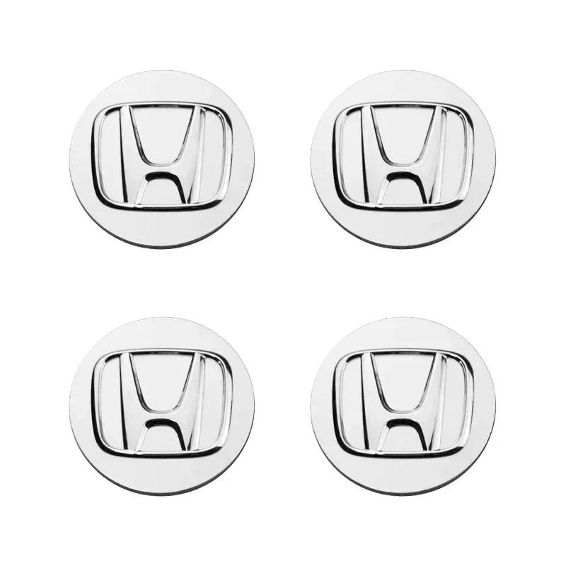 4pcs 58mm 69mm Car Wheel Center Hub Caps Cover For Honda Civic Fit Jazz Accord CRV HRV City Odyssey Passport Pilot Vezel Insight DS5