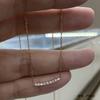 Custom 18K Rose Gold Lab Grown Diamond Pendant Necklace High Quality Luxury Fine Jewelry for Women for Wedding Parties