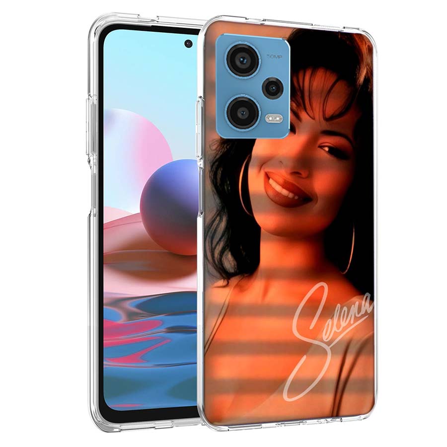 

Чехол для телефона S-Selena Quintanilla для Redmi Note 13 12 14 15 Pro Plus 13R 11 11T 11E 11S 10 Pro 10S 9 9S Прозрачный ТПУ Чехол Redmi Note 14 Pro 5G