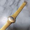 Used Luxury Carl F. Bucherer Gold Dial Ladies Manual Winding Genuine Bracelet