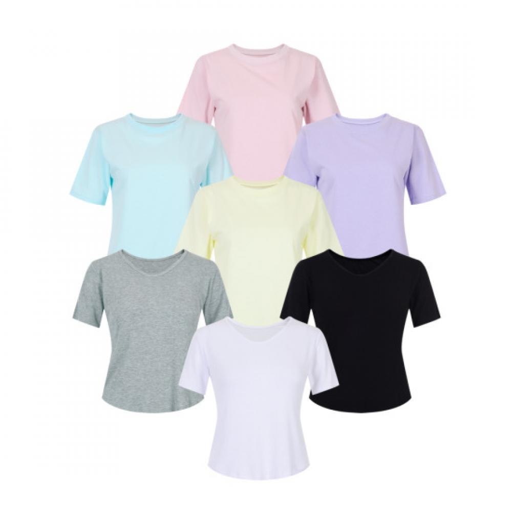 Shop   Women Round Neck ShorT Sleeve T shirT