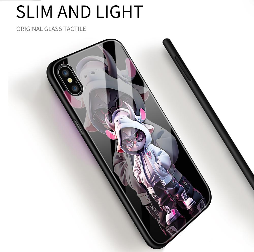 Pouzdro na telefon z tvrzeného skla pro Huawei P30Lite Honor 90Lite 9X X6A X9B Infinix Hot40 Note30 Tecno Spark20 Moto G15 G22 Měkký okraj Nárazuvzdorný Hladký kryt