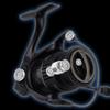 Spinning Reel for Lure Fishing and Sea Carbon Fiber Aluminum Stainless Steel Casting and Black Fishing, Body, Shallow-Groove Spool, 6/1 Bearings,