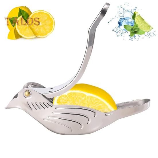 2Pcs Bird Lemon Squeezer Stainless Steel Bird Lime Juicer Manual Lemon Squeezer for Orange Tangerine Lime Beer Bottle Easy To Use Kitchen Tool
