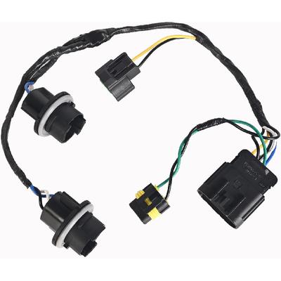 Headlight Wiring Harness Assembly Headlamp Socket Compatible With 2008-2014 Chevy Silverado 1500 2500HD 3500HD Replaces 645-745 15841609 25962806