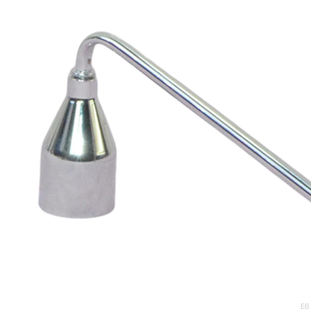 23 Cm Metal Candle with Non-slip Handle for Enthusiasts