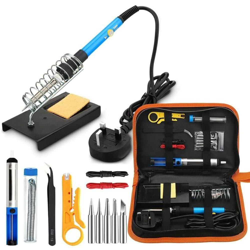 Professional Soldering Iron Kit 60W Electronics Welding Irons Tool Repair Tools Professional Soldering Iron Kit 60W Electronics Welding Irons Tool Repair Tools