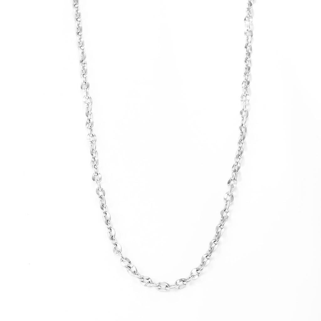 Men's Stainless Steel Cuban Chain Necklace - Versatile Fashion Accessory
