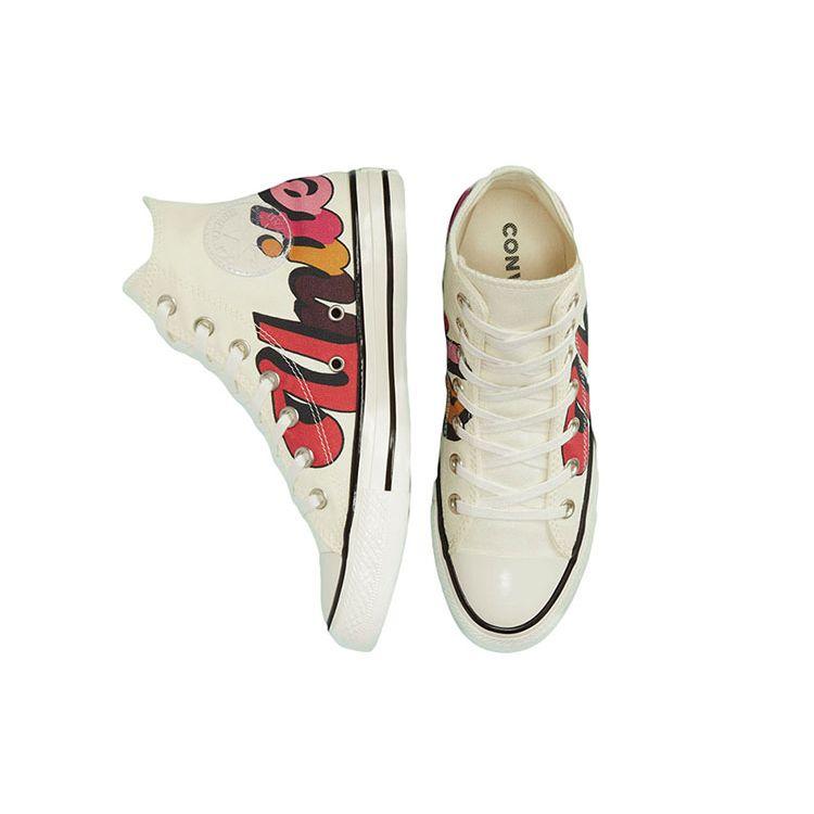 Converse  Chuck Taylor All Star High Girls Unite Women Sneakers Cream Egret Black 567999C