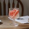 Embossed Diamond Crystal Glass