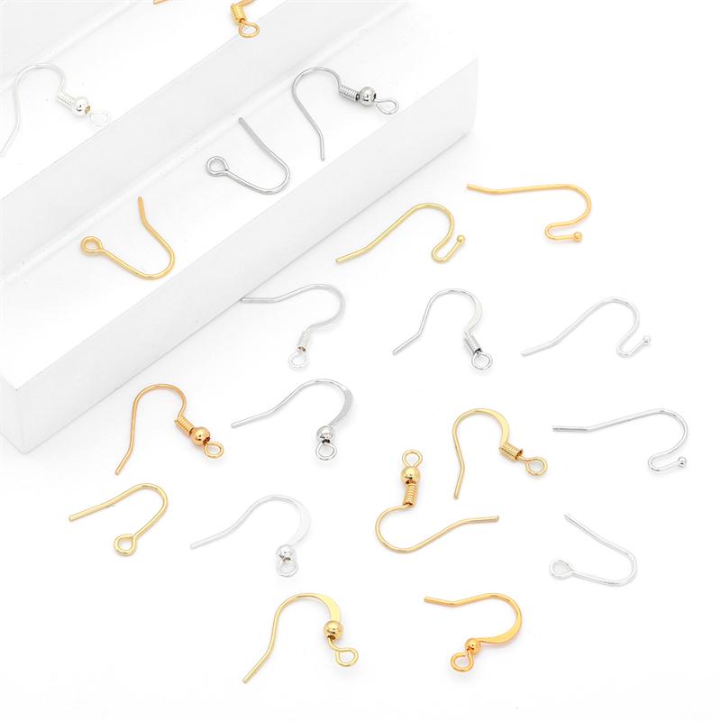 20Pcs Copper Hook Charm Jewelry Findings for DIY Earring Jewelry Craft Making