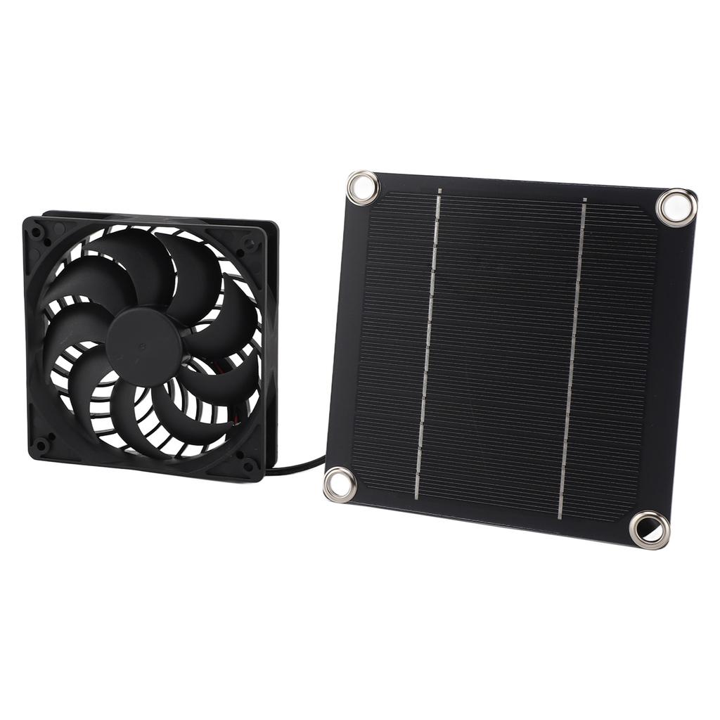 Kit Ventola Pannello Solare Silicio Monocristallino 5W 5V Kit Ventola di Scarico Pannello Fotovoltaico Solare
