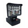 18V Lithium Battery with LED Flashlight for Bosch, DeWalt, Milwaukee, Makita