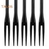 100Pcs/Set Cake Fork Lightweight Anti-wear 2 Colors Attractive Practical Food-grade Fruit Fork for Gifts
