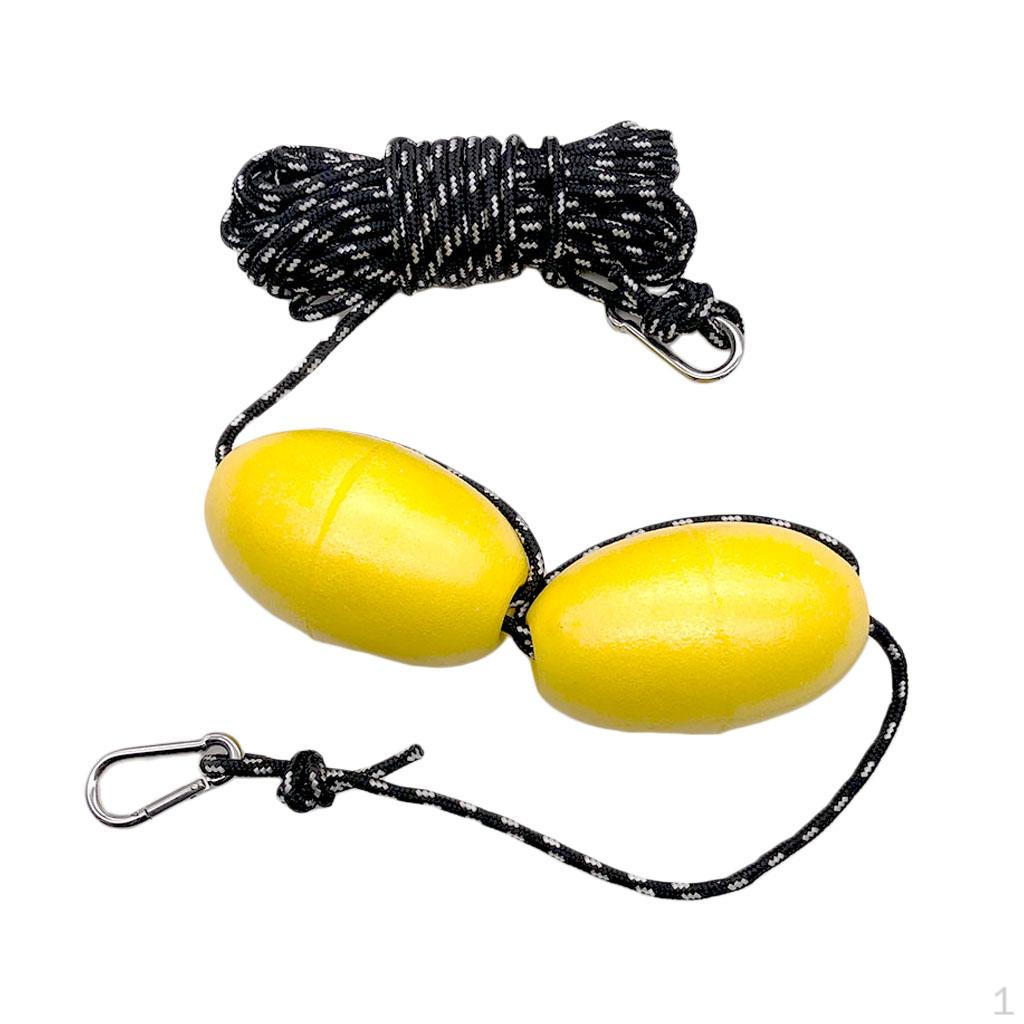 30ft Kayak Tow Rope Floating Throw Drifting Cord Accessories