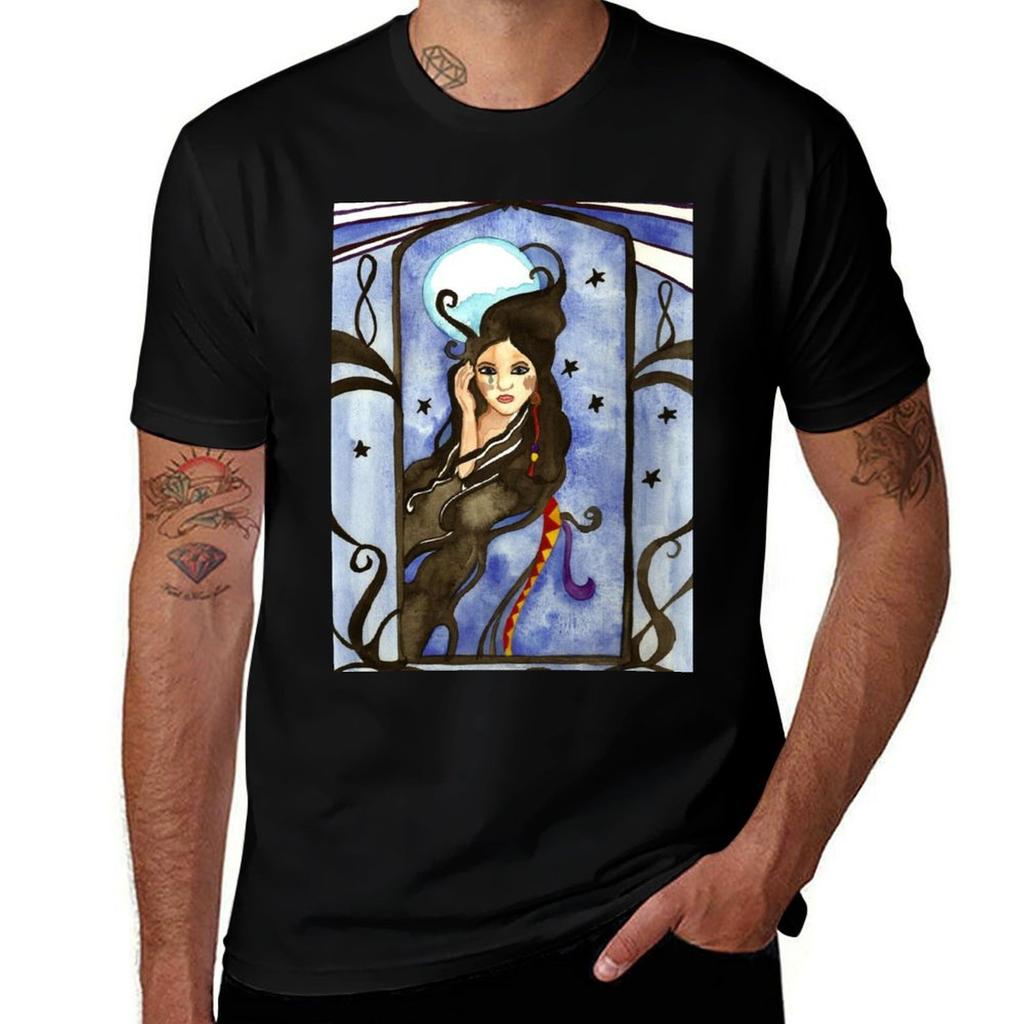 Kuutar The Moon Goddess TShirt Holiday Lightweight TShirt