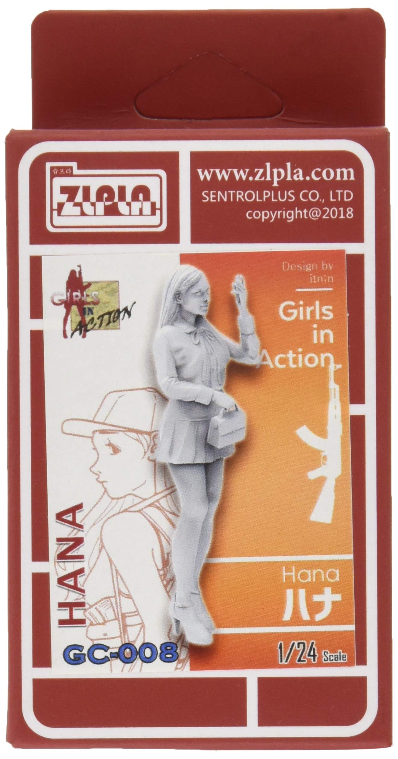 

Zilpla Girls in Action Series Hana Resin Kit 1/24 GC-008