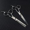 6.0-Inch Color Hairdressing Scissors Set: High Screw, Straight, Serrated, Thinning Scissors 
