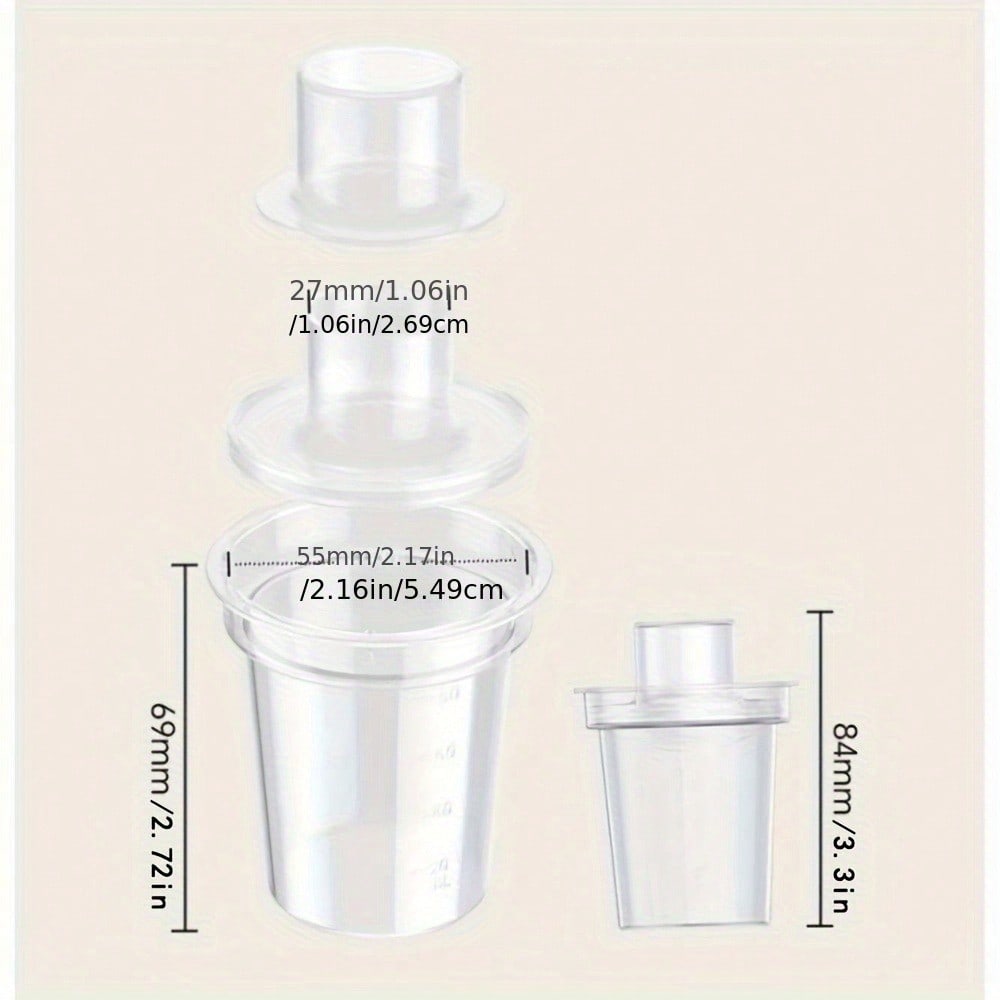 Boîte Portable pour Lait en Poudre et Stockage, Boîte Compartimentée Multifonctionnelle pour Collations, Récipient de Stockage Étanche pour Sacs