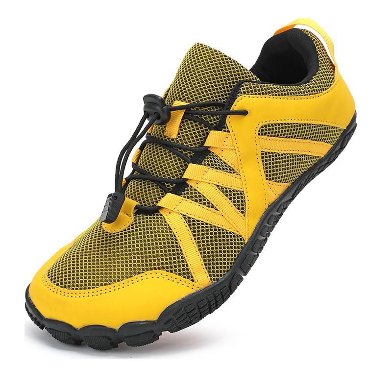Hiking Sneakers Barefoot Sports Shoes Camping Trekking Shoes Non-slip Elastic Sole Breathable Mesh Fitness Training Footwear