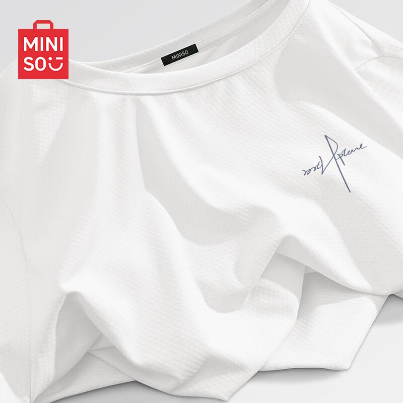 MINISO Men s Ice Silk Short Sleeve T-Shirt M