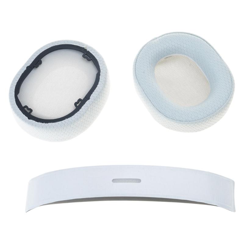 Soft Breathable Headband Cushion Replacement For HS55 HS56 Headphones Enhances Bass Noise Isolation