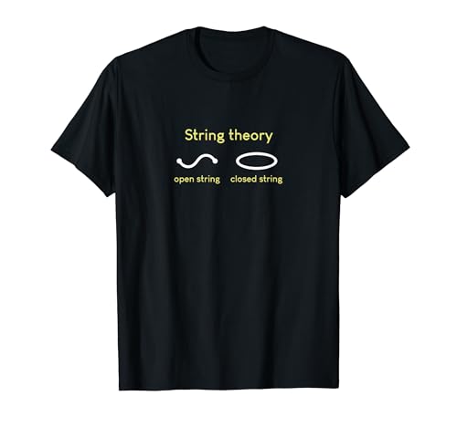 String Theory, Principles of Physics T-Shirt
