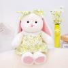 Plush Adorable Rabbit Toy With Floral Skirt For Kids Room Decor And Gift