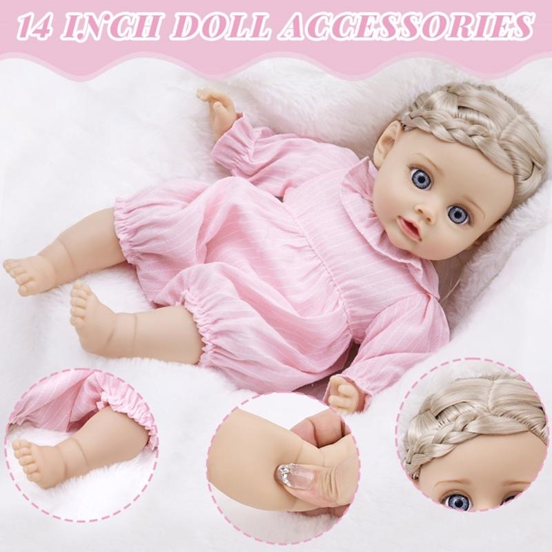 Multipurpose Vanillas Scented Baby Play Doll with Elegant Designs Outfit Accessory for Children Over 18 Months Up