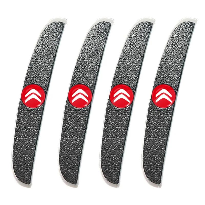 

4Pcs Car Sticker Door Anti-Collision Strip Rearview Mirror Protection For Citroen C1 C2 C3 C4 C5 X7 Xsara C8 C4L DS3 DS5LS DS6