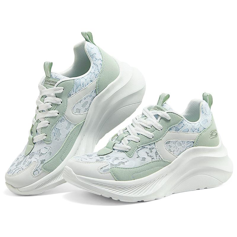 

Skechers Women s Elevate Platform Lace-Up Sneakers