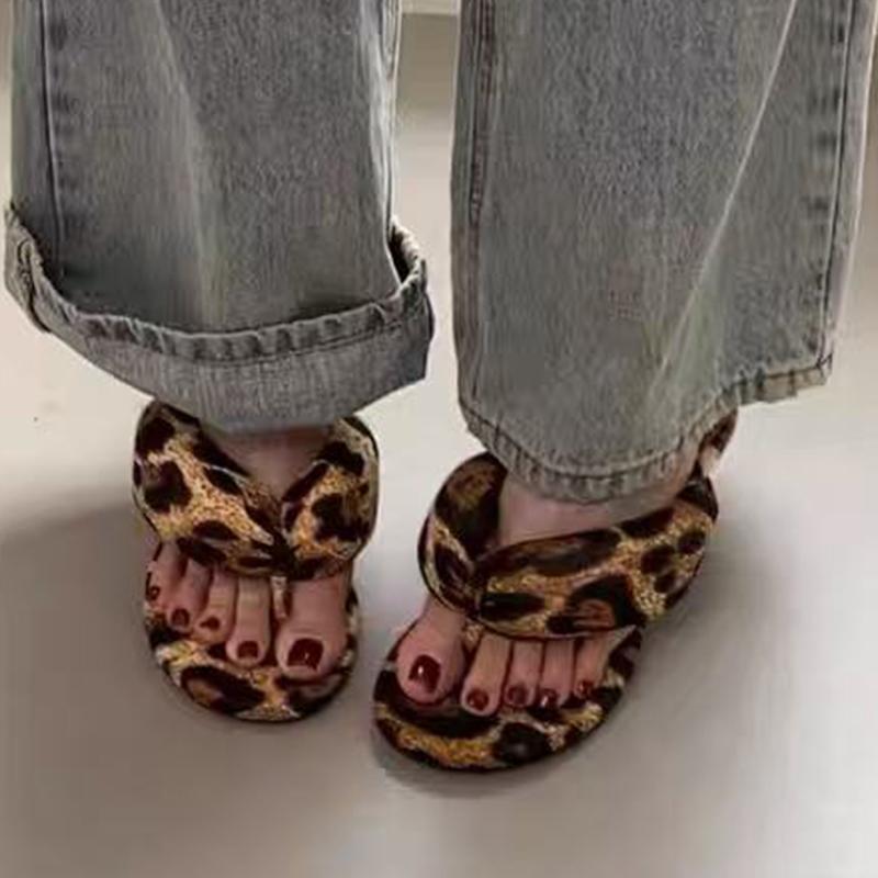 Fashion Wedges Women Slippers Clip Toe Fashion Cotton Shoes Dress Designer Woman Heeled Shoes 2025 Autumn Luxury Brand Ladies Zapatos