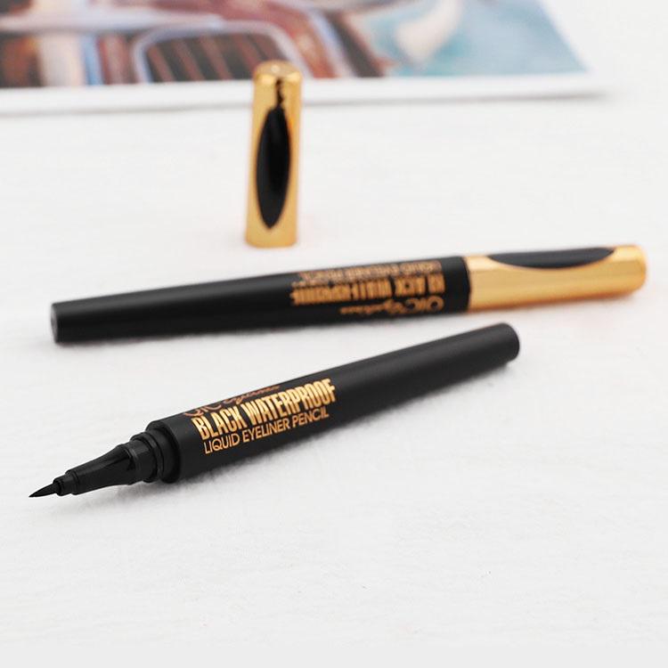 Black Liquid Waterproof Eyeliner Smooth Long Lasting Eyeliner Pencil Women Beauty Makeup