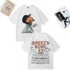 Chris Brown Tour Breezy Bowl XX Graphics TShirt Hip Hop Short Sleeve Tshirts Vintage Unisex WOMEN Plus Size Tops Cotton T Shirt