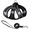 Guinzaglio per animali domestici con design riflettente notturno Rete jacquard traspirante Facile da indossare e togliere Attività all'aperto Guinzaglio per cani