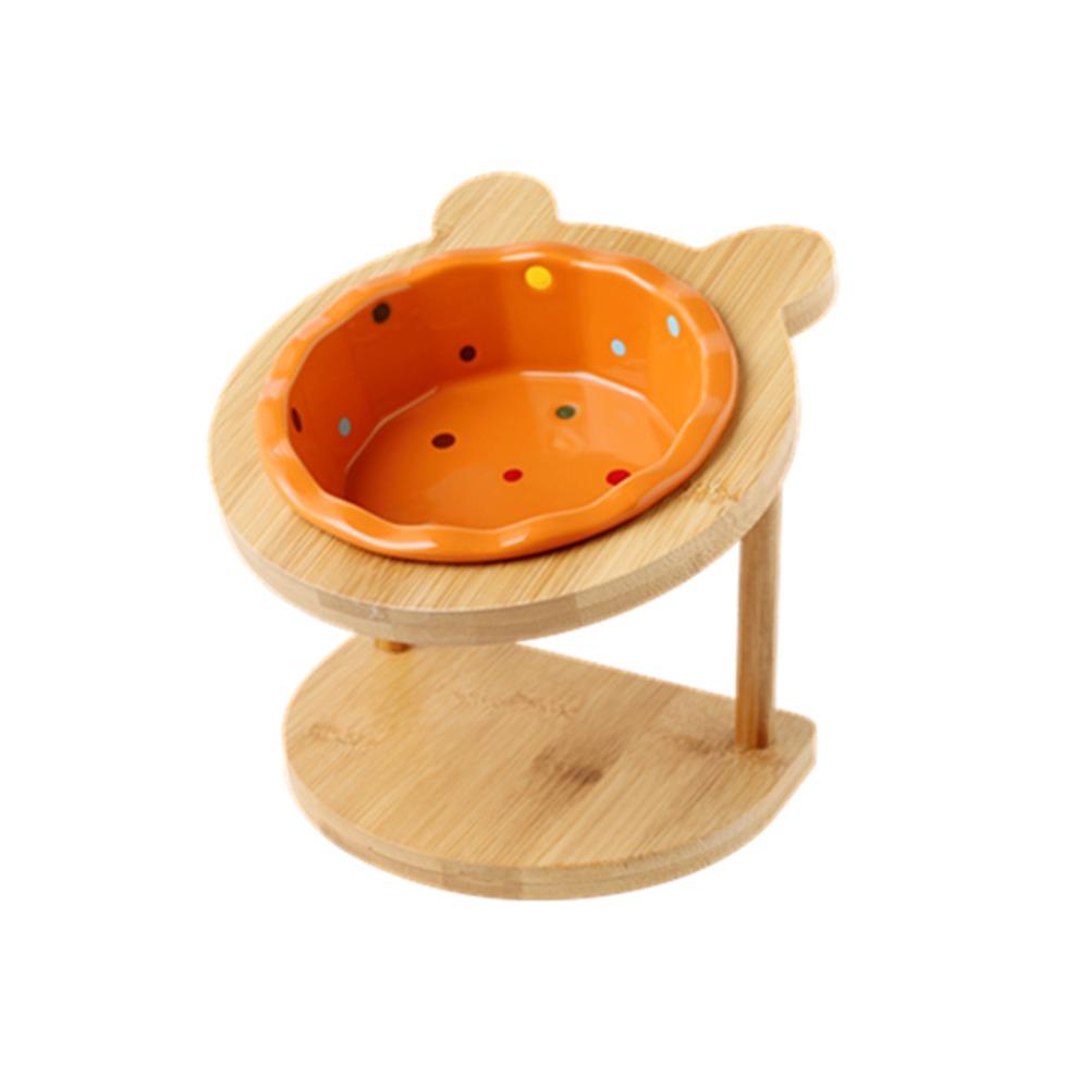 

Non-Slip Cat Ceramic Bowl Ergonomic Cat Water Bowl Practical Dog Cat Feeder For Cat Dog