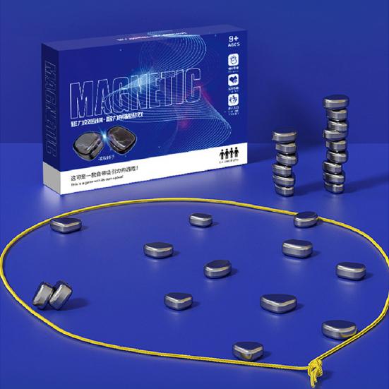 1 Set Magnetic Chess Game Set Fun Party Family Friends Exciting Strategy Game Desktop Toy for Kids Adults