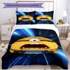 3pcs Duvet Cover Set (1*Duvet Cover + 2*Pillowcase, Without Core), Minions Print Soft All‑Season Bedding Set, Home Bedroom Decor Gift