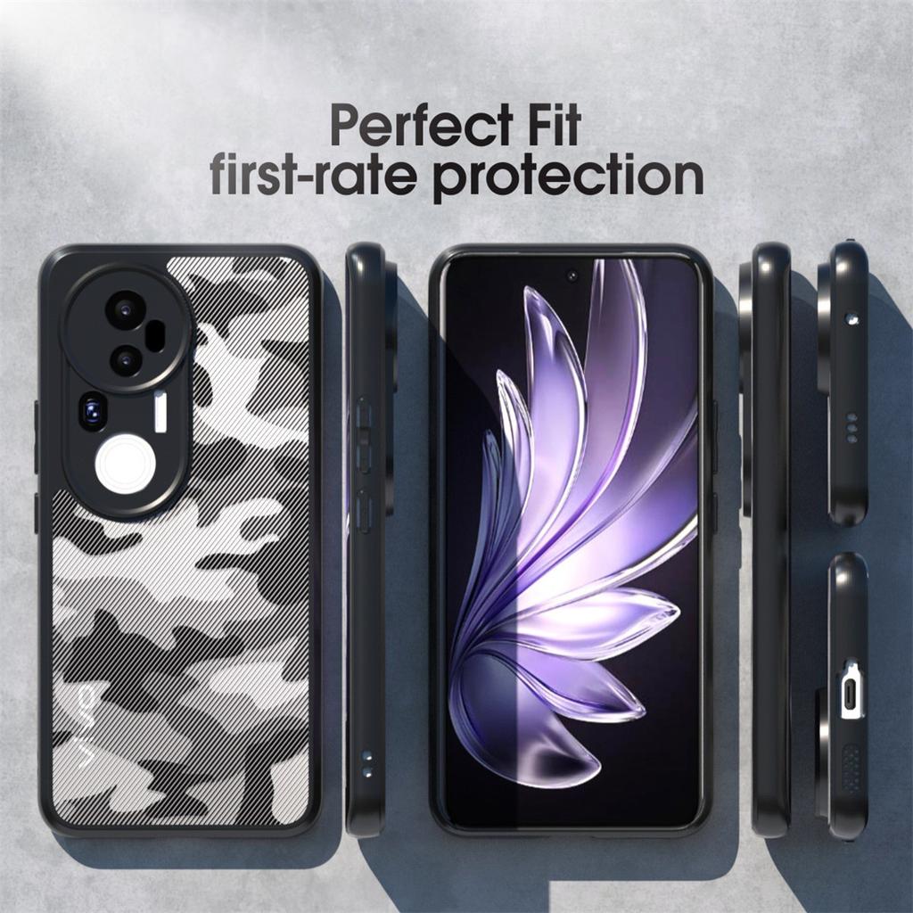 IBMRS For Vivo S20 Pro 5G Case TPU+PC Heavy Duty Shockproof Phone Cover Camera Protection