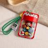 Mario Induction Student Sliding Card Holder for Meal, Subway, or Electric Bicycle Cards with Free Shipping