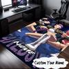 Custom Name Fantasy Night Trio K-Pop Carpet, Chair Rug,Area Rug for Office Bedroom living rooms bedroom, Doormat decor Christmas fan gifts