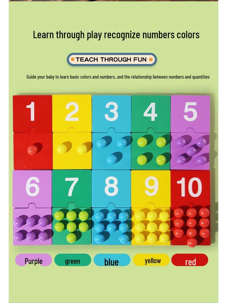 Digitales Perlen-Mathematikspielzeug für Kinder: Farben & Arithmetik lernen