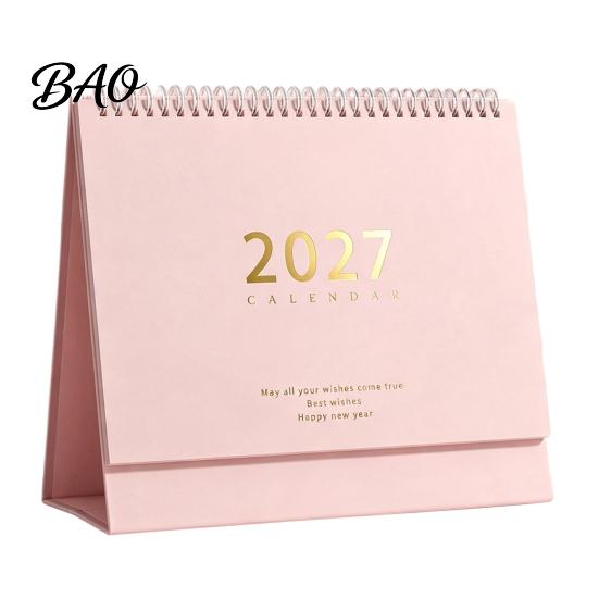 Large Daily Schedule Organizer Desk Calendar 2026-2027, Oct 2026-Dec 2027 14-Month Calendar, Business Planning Tools Desktop for Planning, Organizing