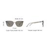 Gentle Monster Letter Logo Rectangular Sunglasses Unisex Sunglasses Gray PINO-BRC11