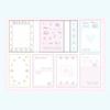 Cake M5 A8 Loose-Leaf Notebook Refill Paper Line Refill Spiral Binder Notebook Paper  Stationery