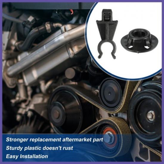 1 Set Vehicle Hood Prop Rod Holder for Nissan Xterra 05-13 No.657732J000
