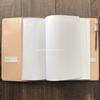 Roost Outdoors Genuine Leather Notebook Cover B5 Semi-B5 Leather Notebook Cover Natural Leather