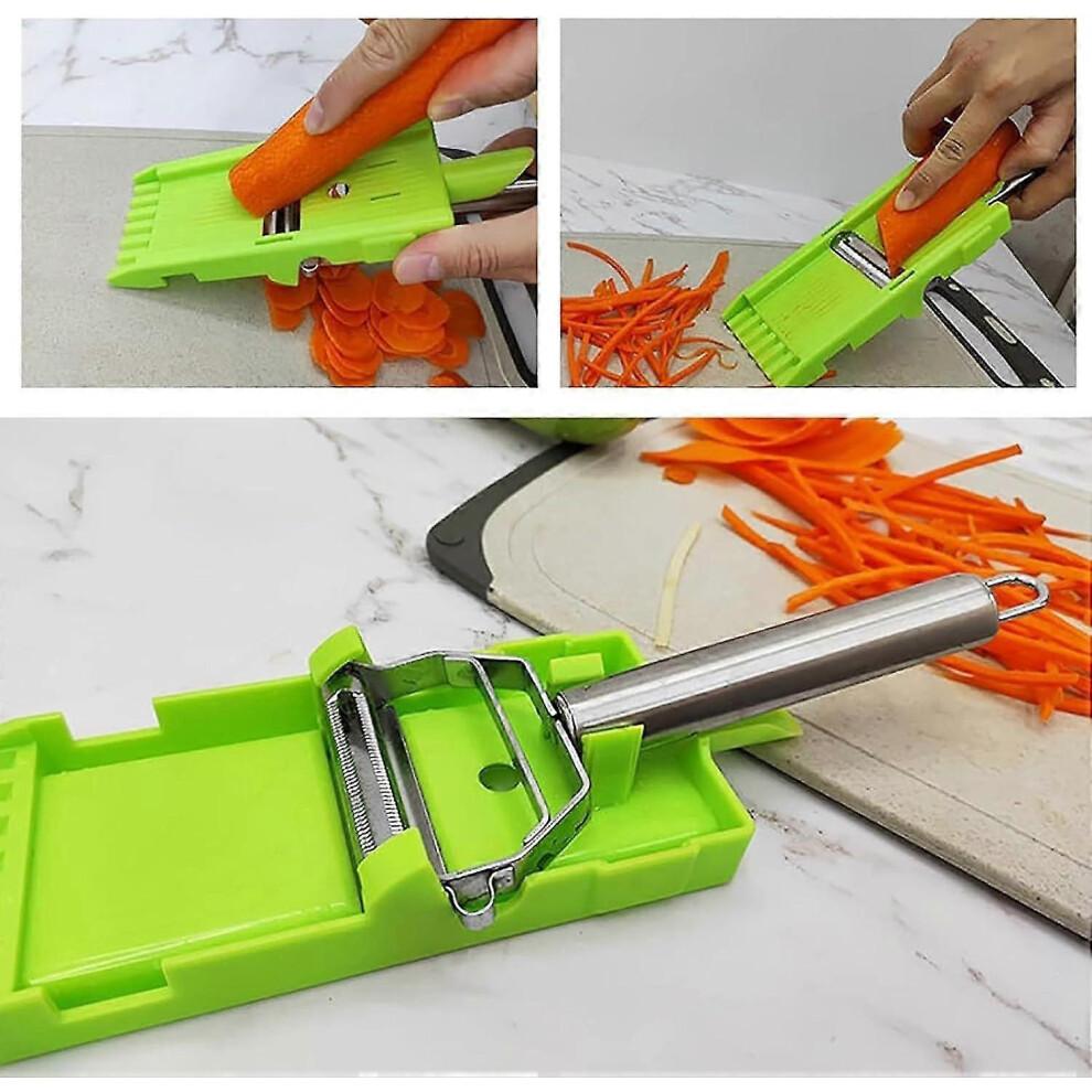 Peeler, Tool, Multi Potato Peeler, Multipelador De Patatas, Multi Double Knife Peeler, Vegetable Cutter, Veggie Slicer, Vegetable Peeler, Fruit Peeler