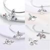 Copper Charms Family Friendship Forever Pendant Fit Original Pan Beads Bracelet Making For Woman Jewelry Dangle Charm Diy